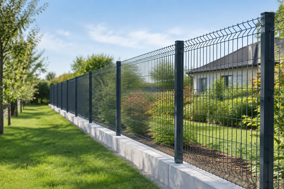 Combien coûte la pose d'une clôture rigide sur 30 mètres